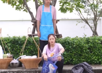 T0212079 กลัวขายหน้า เลยคว้าพ่อค้ายำขนมจีนเย้ยแฟนเก่า! 383926454718605 part2